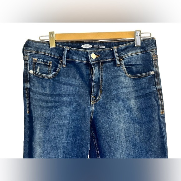 Old Navy Jeans Rockstar Super Skinny Blue Size 10 - Picture 5 of 10